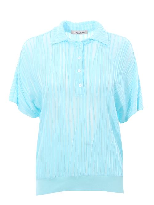 polo with marquetry effect LA FILERIA | 6029385892506